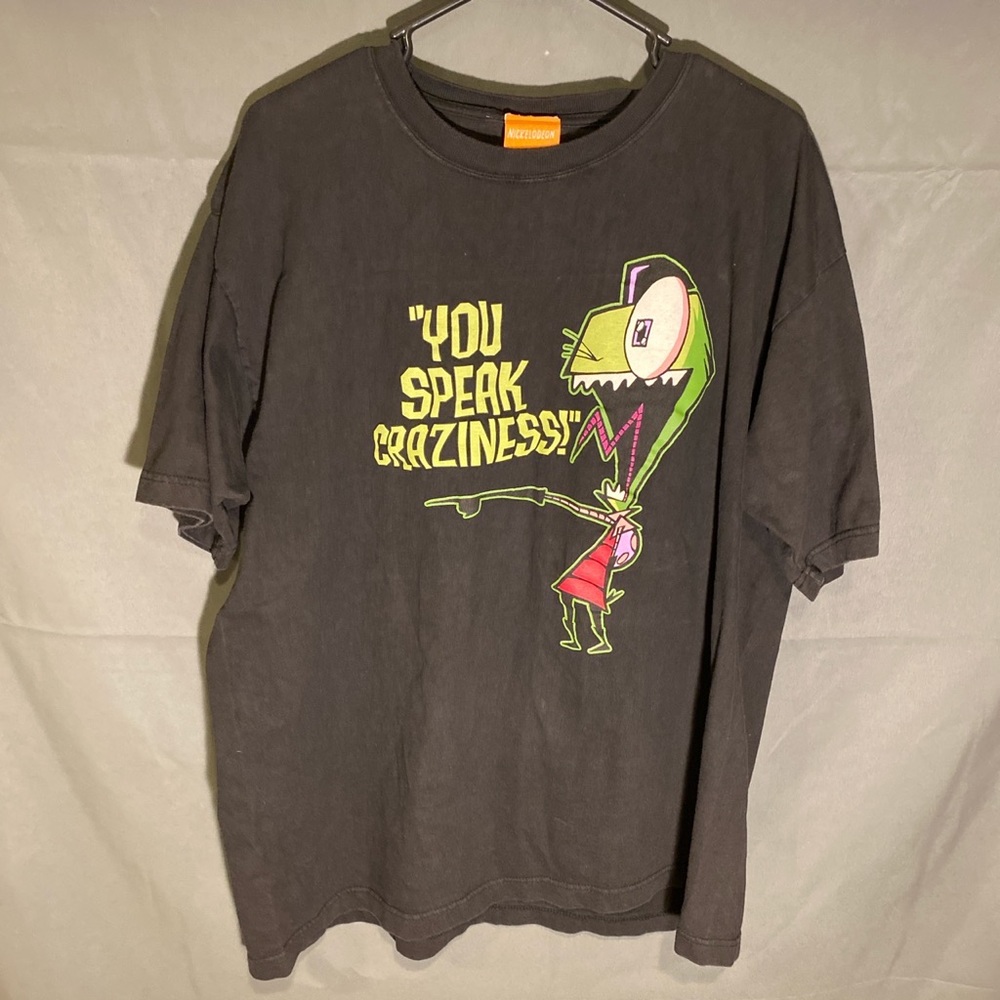 Vintage Nickelodeon Invader Zim You Speak Craziness Tee
